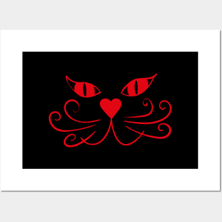 Cat Lover Posters and Art